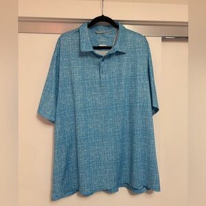 Cutter & Buck Men's Blue Polo Shirt